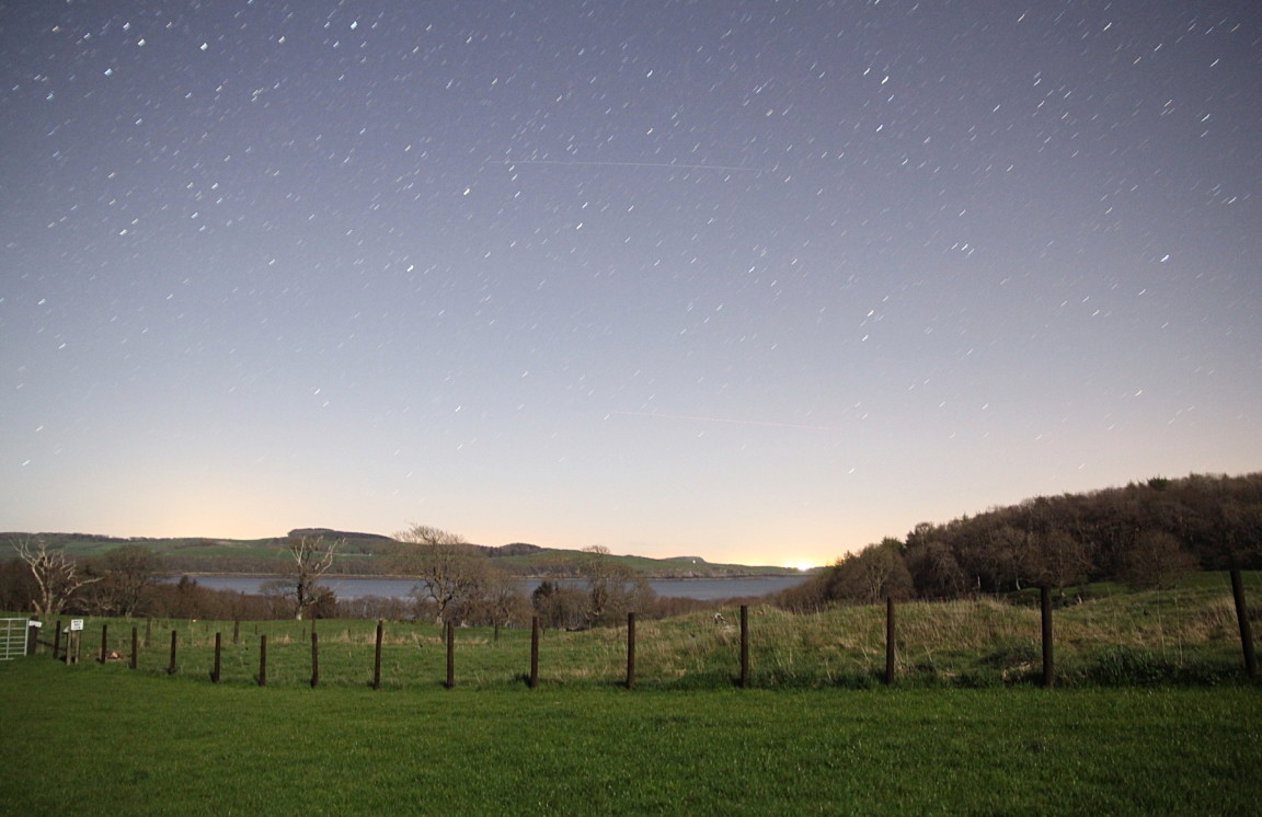 Stars Outside Wigwam, Solway View
